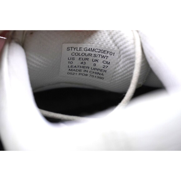 G/Fore Gallivanter Mens Sz 10 Golf Shoes White Pebble Leather Lace up G4MC20EF01 main image 5